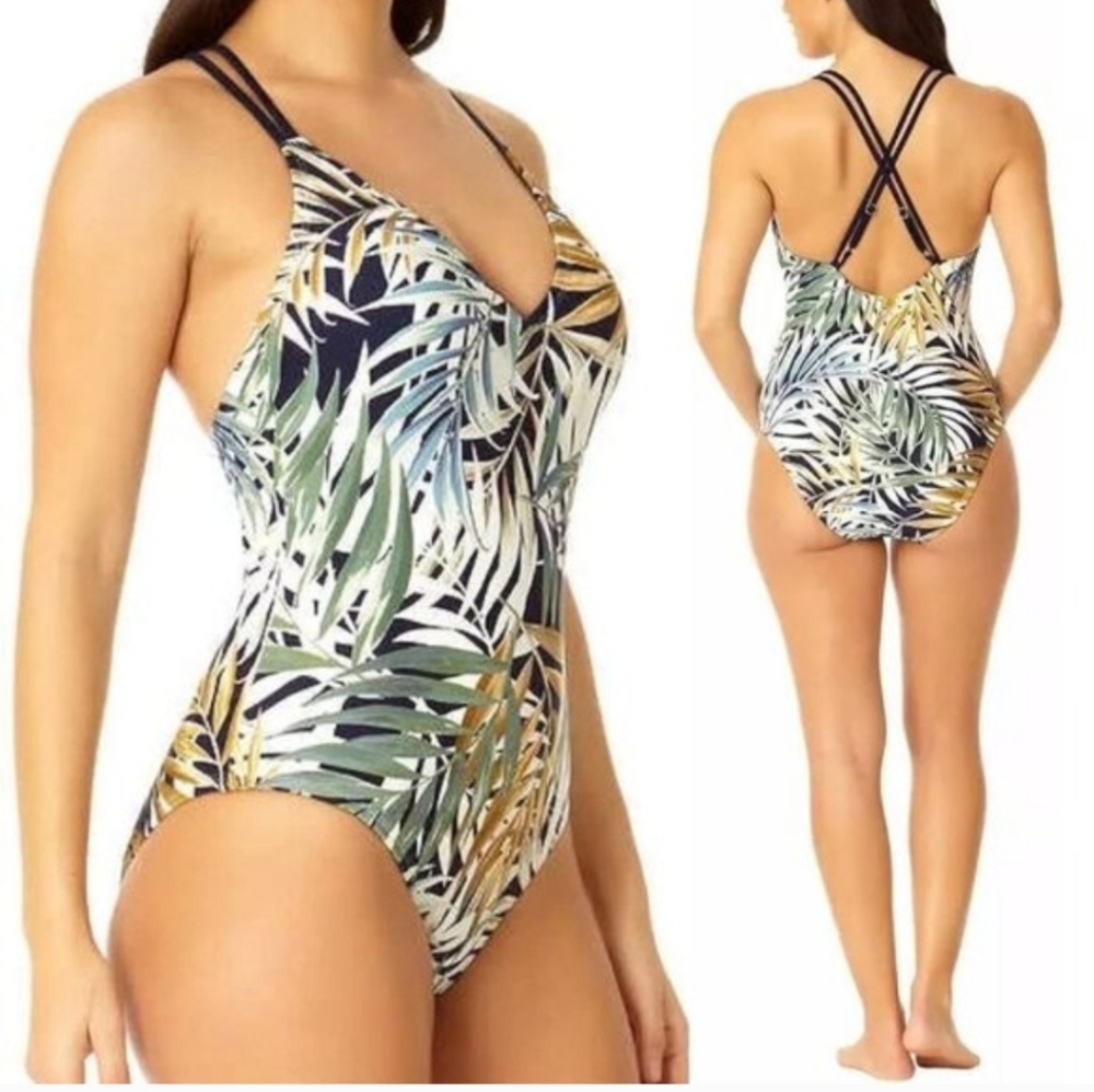 Hurley Cayman Tropical Leaf One Piece